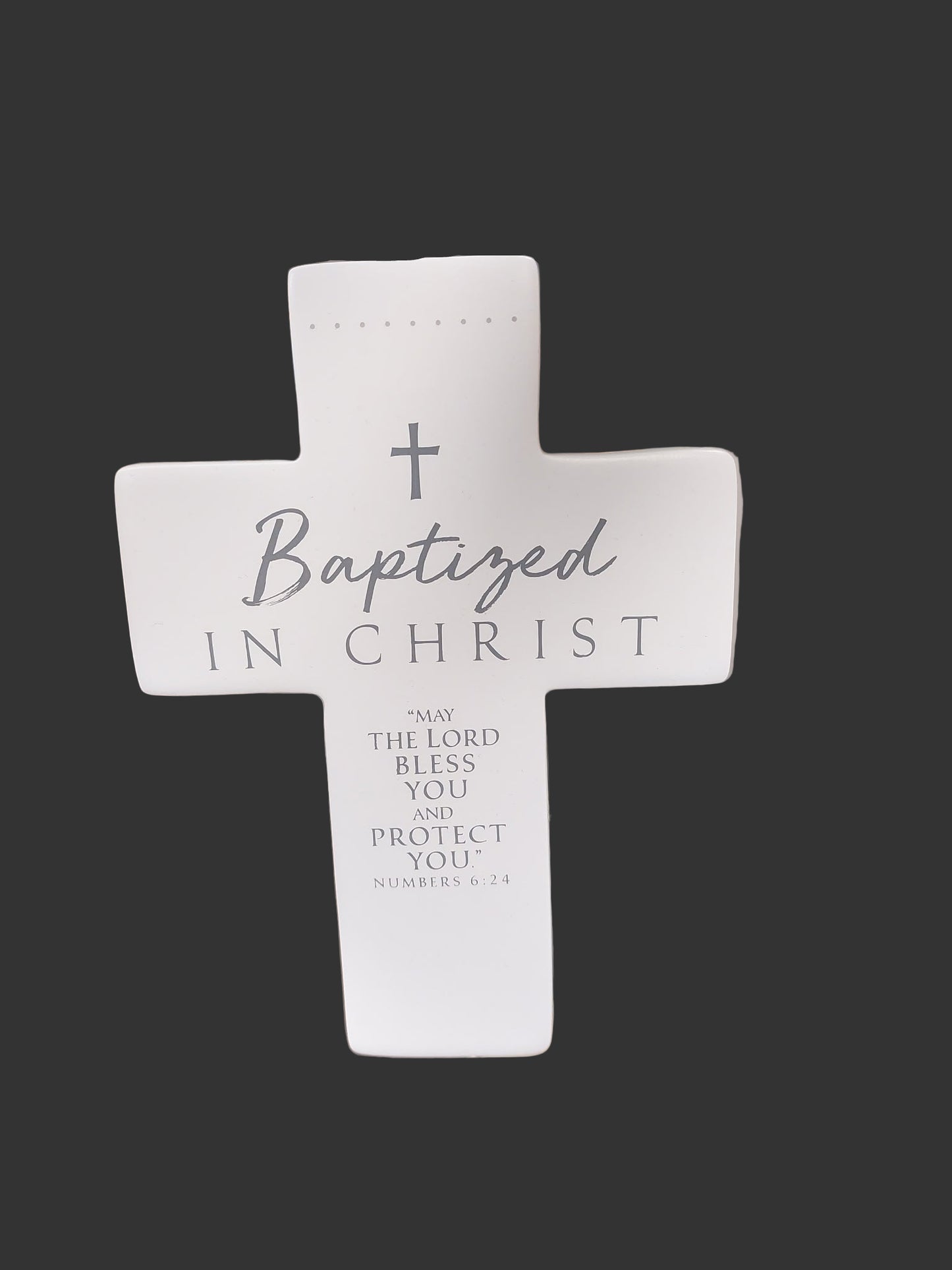 BAPTIZED IN CHRIST CROSS