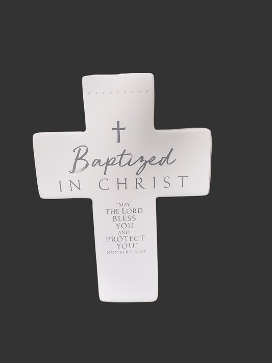 BAPTIZED IN CHRIST CROSS