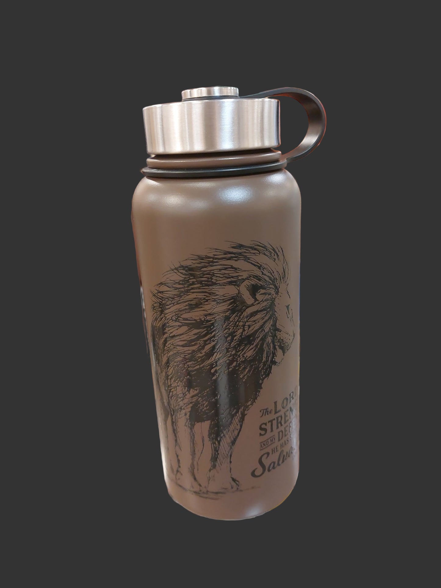 THE LORD IS MY STRENGTH WATER BOTTLE