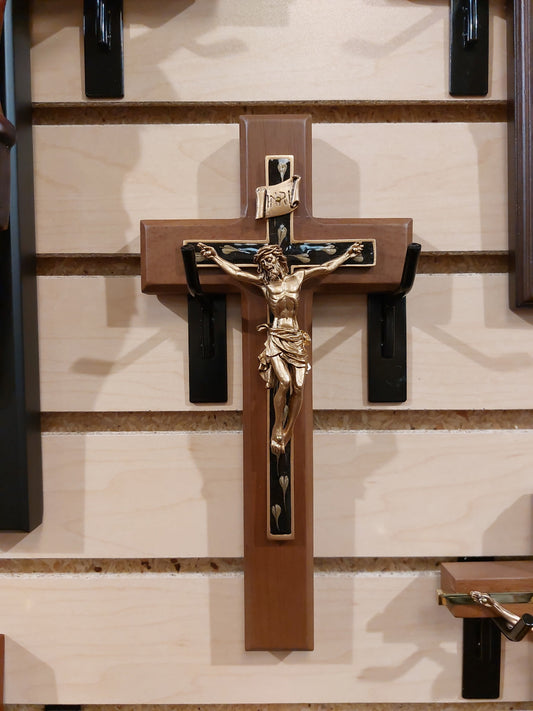 WALNUT CRUCIFIX
