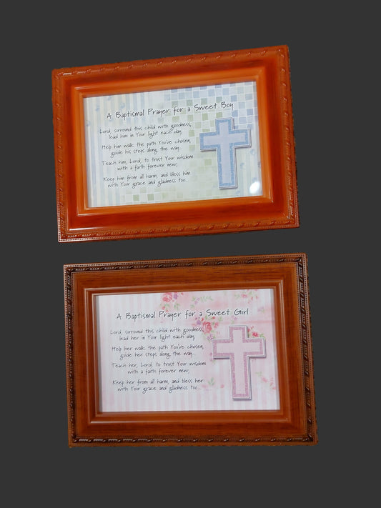 A BAPTISMAL PRAYER MUSIC BOX
